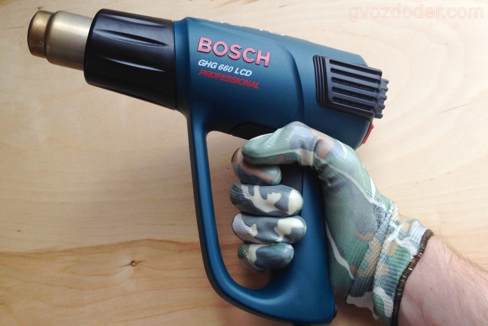 Промышленный фен Bosch GHG LCD () купить в Минске в рассрочку и кредит