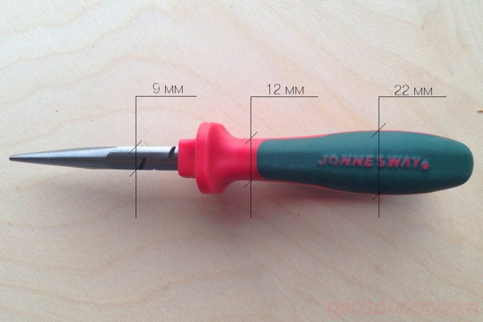 Длинногубцы диэлектрические Jonnesway PV1106